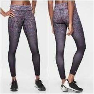 Athleta Dazzle Rose Contender Leggings Petite L